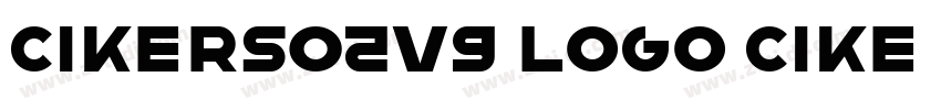cikers02v9 logo cike字体转换